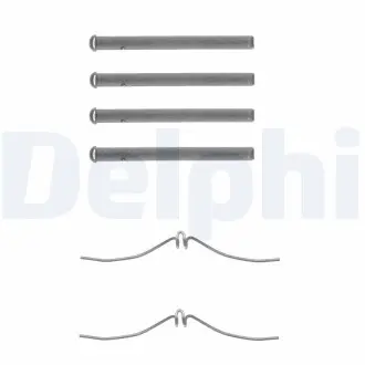 Ремкомплект гальмівних колодок Delphi LX0091
