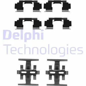 Монтажный набор тормозной колодки Delphi LX0130