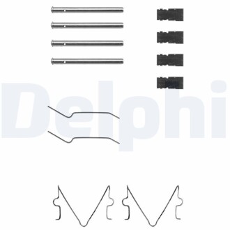 Ремкомплект гальмівних колодок Delphi LX0164