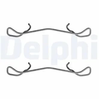 Ремкомплект тормозных колодок Delphi LX0169