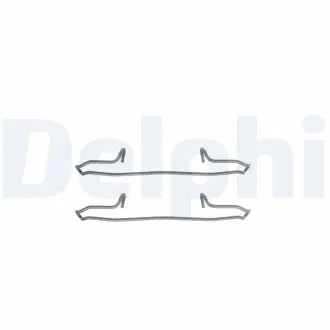 Ремкомплект тормозных колодок Delphi LX0223
