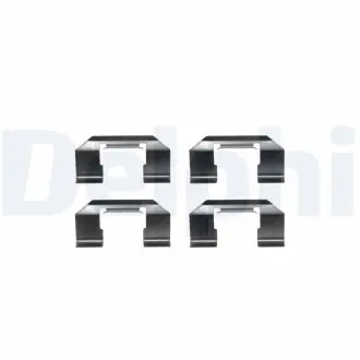 Ремкомплект гальмівних колодок Delphi LX0232