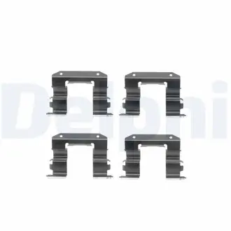 Ремкомплект тормозных колодок Delphi LX0238