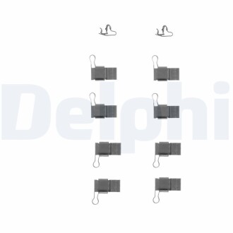 Ремкомплект гальмівних колодок Delphi LX0244