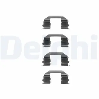 Ремкомплект тормозных колодок Delphi LX0255