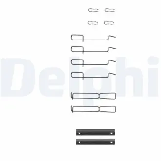 Ремкомплект тормозных колодок Delphi LX0262