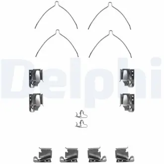 Ремкомплект тормозных колодок Delphi LX0265