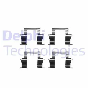 Ремкомплект тормозных колодок Delphi LX0283