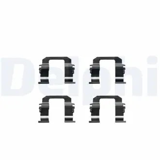 Ремкомплект гальмівних колодок Delphi LX0284