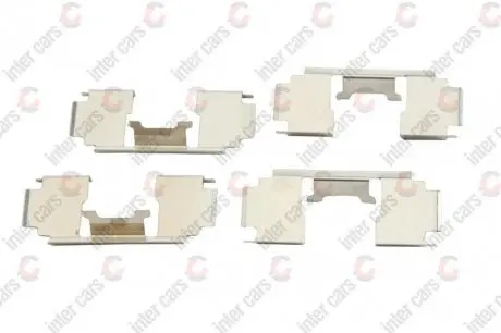Монтажный набор тормозной колодки Delphi LX0301