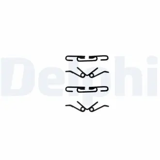 Ремкомплект гальмівних колодок Delphi LX0315