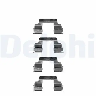 Ремкомплект тормозных колодок Delphi LX0334