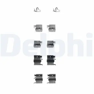 Ремкомплект тормозных колодок Delphi LX0339