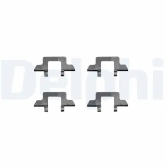 Ремкомплект тормозных колодок Delphi LX0341