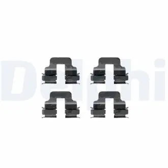 Ремкомплект гальмівних колодок Delphi LX0344