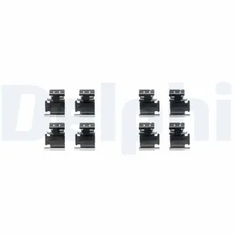 Ремкомплект тормозных колодок Delphi LX0354