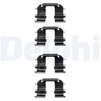 Ремкомплект гальмівних колодок Delphi LX0372