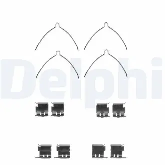 Ремкомплект тормозных колодок Delphi LX0373