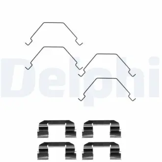 Ремкомплект тормозных колодок Delphi LX0375