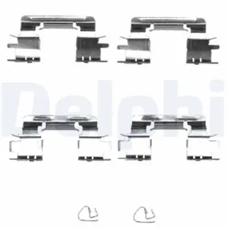 Ремкомплект гальмівних колодок Delphi LX0385