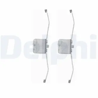 Ремкомплект тормозных колодок Delphi LX0395