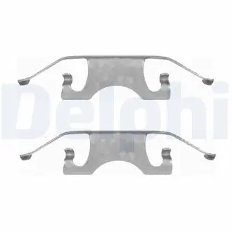 Ремкомплект тормозных колодок Delphi LX0396