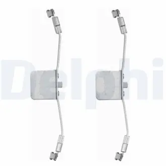 Ремкомплект тормозных колодок Delphi LX0397