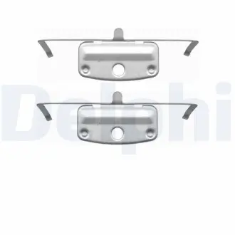 Ремкомплект тормозных колодок Delphi LX0399