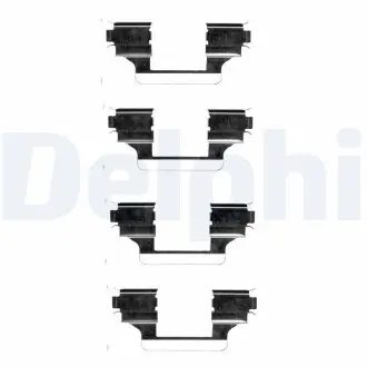 Ремкомплект тормозных колодок Delphi LX0403