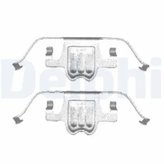 Ремкомплект тормозных колодок Delphi LX0406