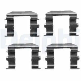 Тормозные колодки (монтажный набор) Delphi LX0417