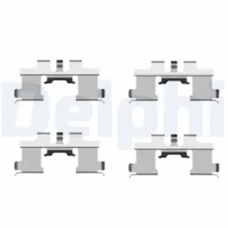 Тормозные колодки (монтажный набор) Delphi LX0444