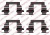 Ремкомплект гальмівних колодок Delphi LX0446 (фото 1)