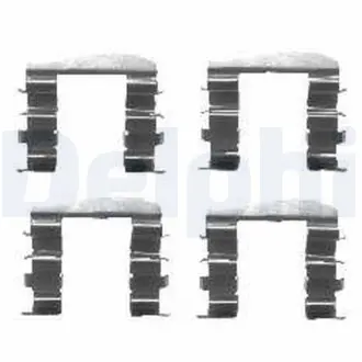 Тормозные колодки (монтажный набор) Delphi LX0461
