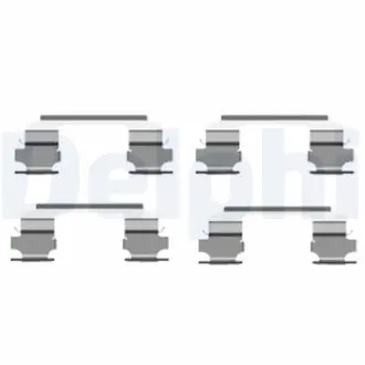 Тормозные колодки (монтажный набор) Delphi LX0462