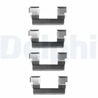 Ремкомплект тормозных колодок Delphi LX0466