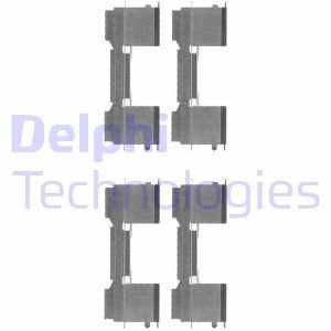 Монтажный набор тормозной колодки Delphi LX0478 (фото 1)
