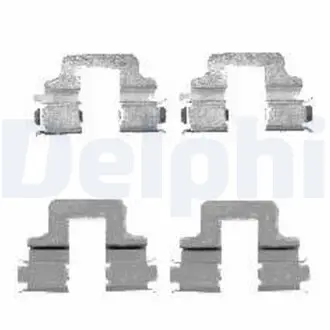 Ремкомплект тормозных колодок Delphi LX0480