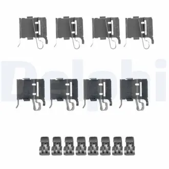 Тормозные колодки (монтажный набор) Delphi LX0491
