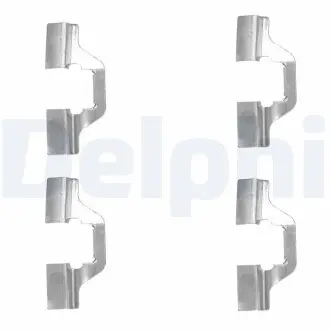 Ремкомплект тормозных колодок Delphi LX0492