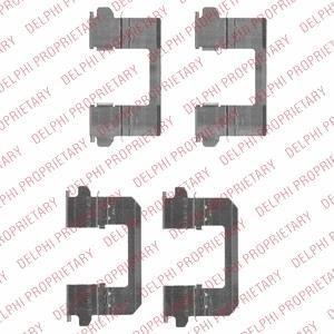Тормозные колодки (монтажный набор) Delphi LX0530