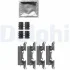 Монтажний набір гальмівних колодок NISSAN NV200, NV200 / EVALIA PEUGEOT TRAVELLER 1.5D-Electric 02.10- Delphi LX0626 (фото 1)