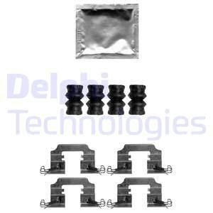 Монтажный набор тормозной колодки Delphi LX0650