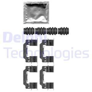 Монтажный набор тормозной колодки Delphi LX0664