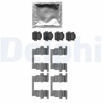 Монтажный набор тормозной колодки Delphi LX0666