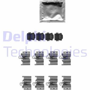 Монтажный набор тормозных колодок Delphi LX0668 (фото 1)