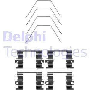 Монтажний комплект гальмівних колодок SORENTO III (UM), 01 Delphi LX0669