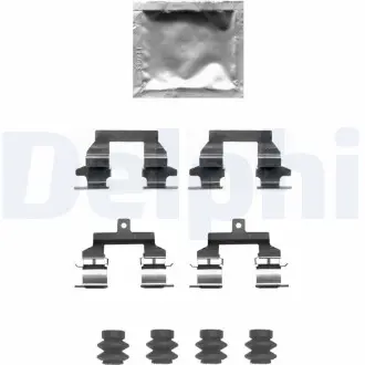 Планка суппорта (заднего) прижимная (к-кт) Nissan Qashqai/X-Trail/Renault Koleos 07- Delphi LX0678