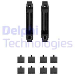 Ремкомплект колодок тормозных (передних) (пружина удерживания)) BMW 5 (G30/F90)/X5 (G05/F95) 15- Delphi LX0704