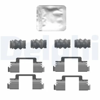 Монтажний набір гальмівних колодок FIAT FULLBACK VW AMAROK 2.0-3.0D 12.10- Delphi LX0769